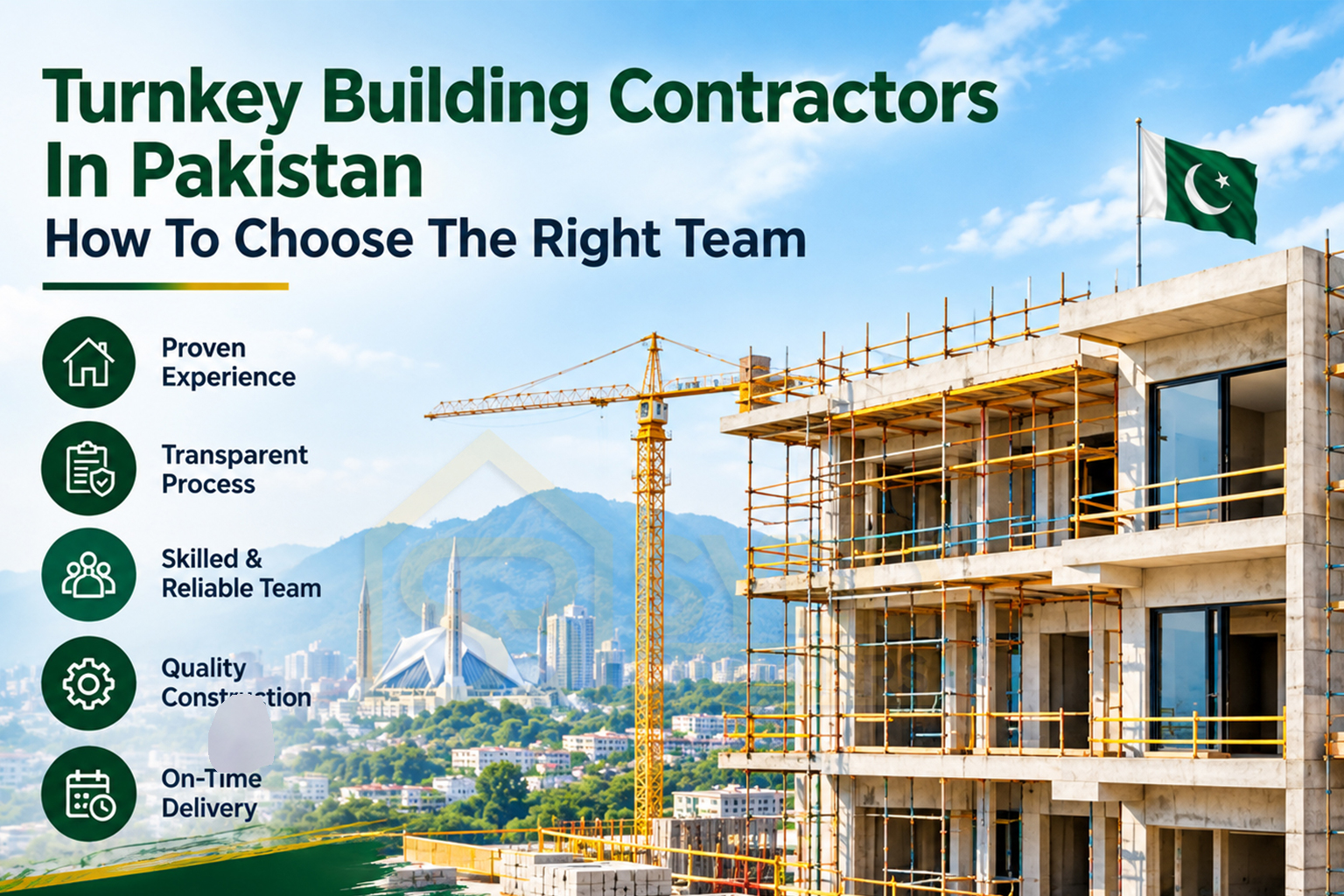 Turnkey Building Contractors In Pakistan  How To Choose The Right Team